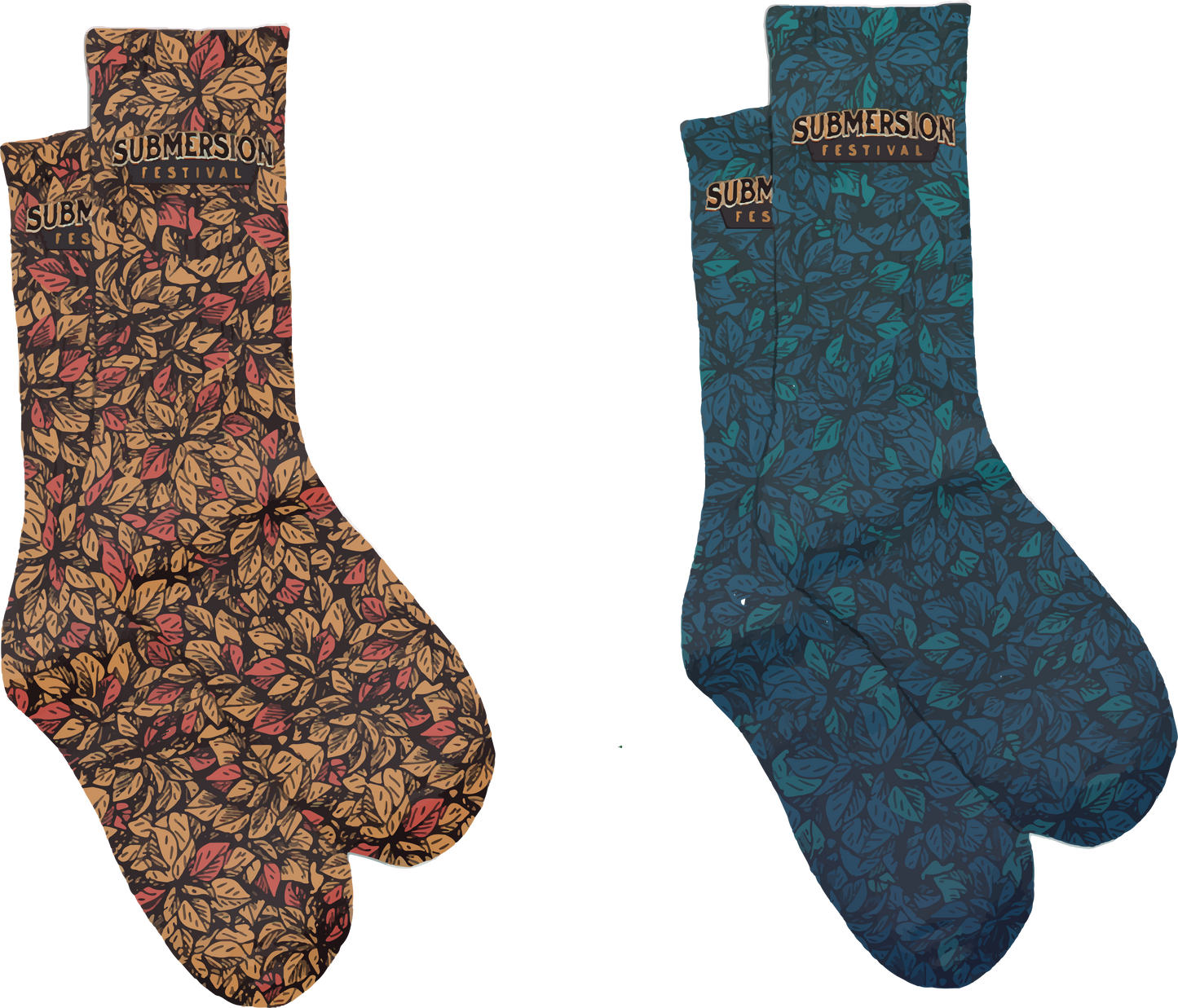 Fall Leaves Socks