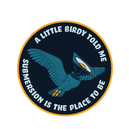 Submersion Little Birdy Sticker