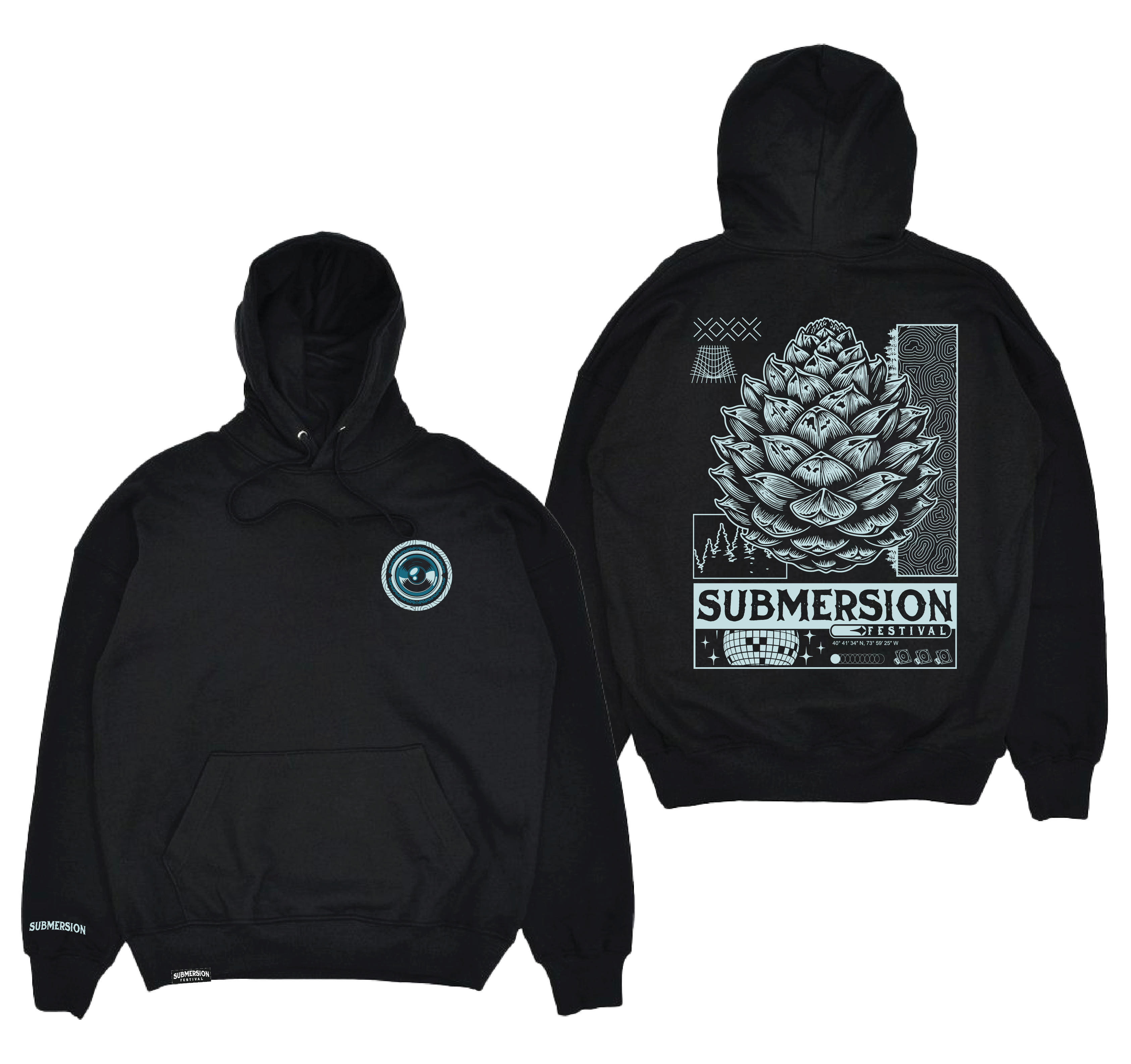 2025 Black Submersion Acorn Hoodie