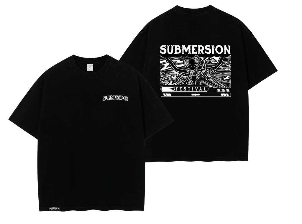 2025 Black Submersion Frog Tee