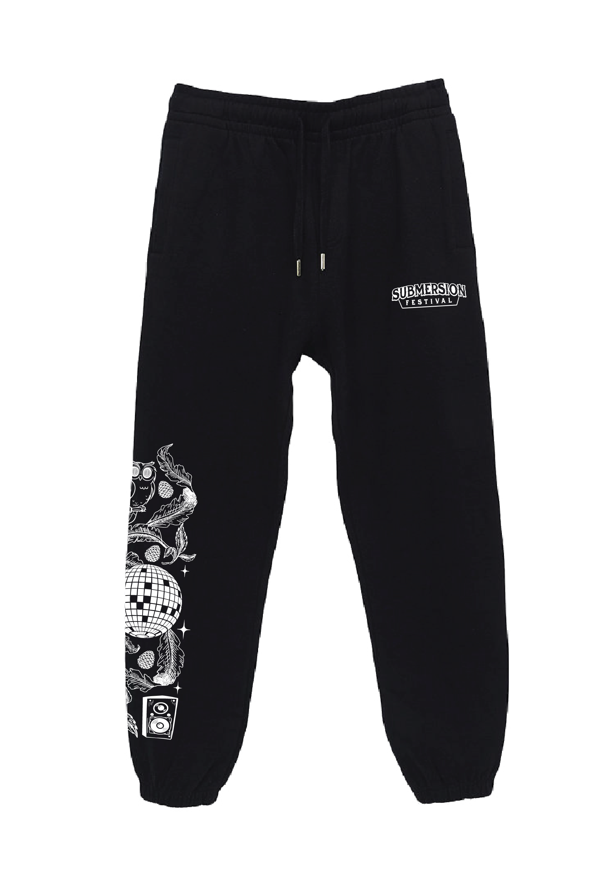2025 Black Submersion Joggers