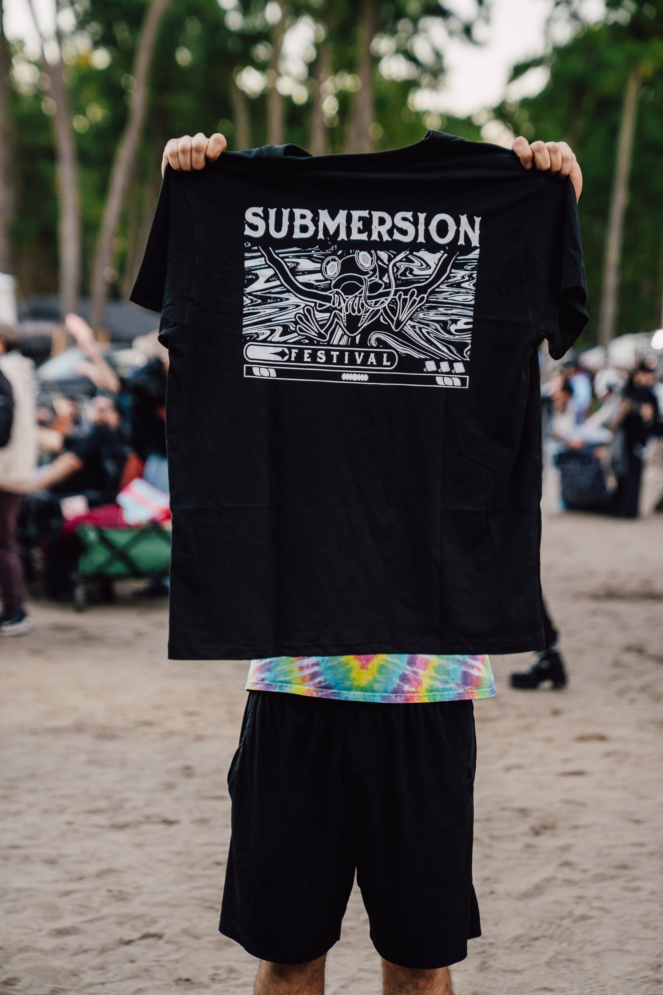 2025 Black Submersion Frog Tee