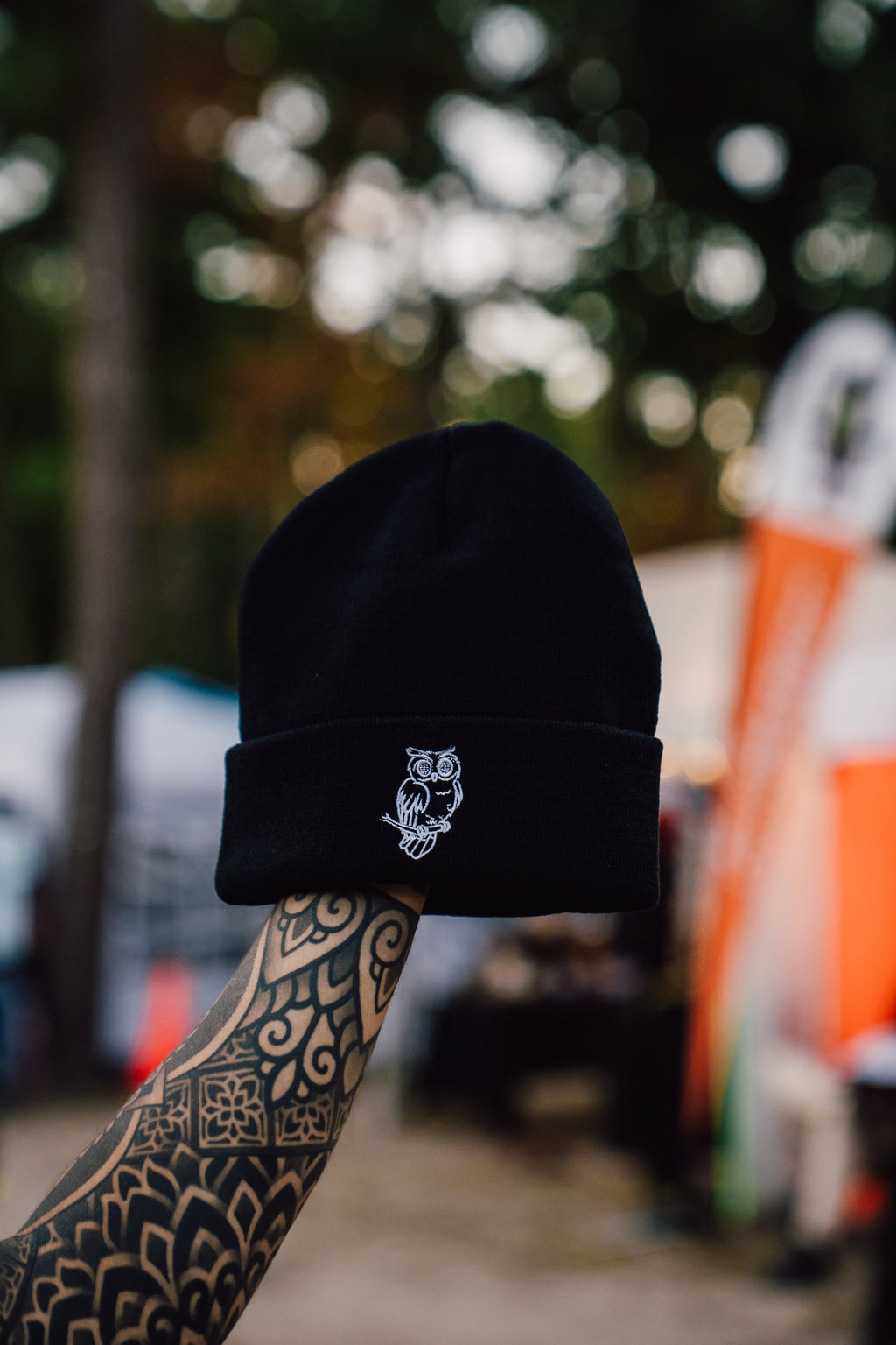 2025 Black Submersion Owl Beanie