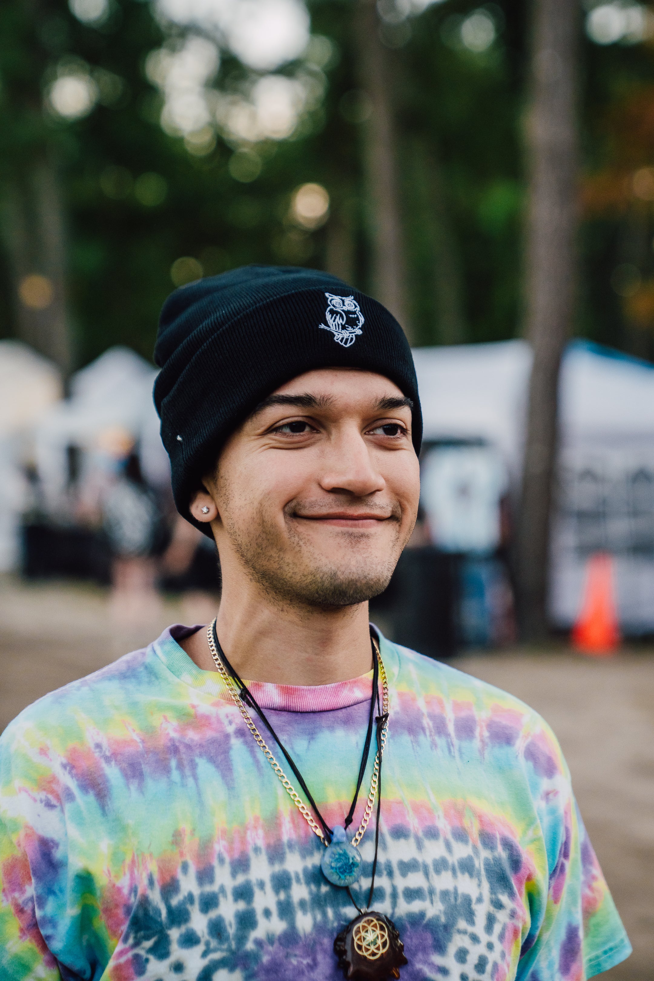 2025 Black Submersion Owl Beanie