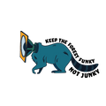 Submersion Raccoon Sticker