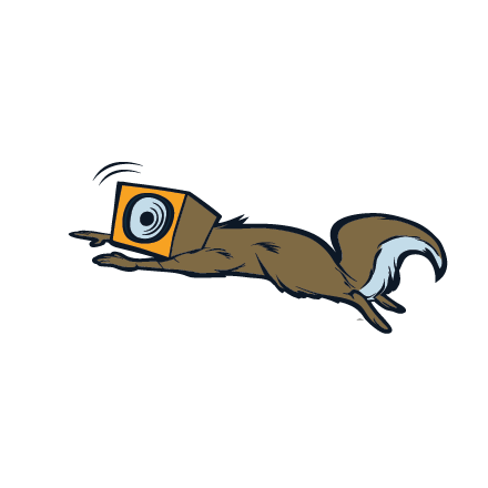 Submersion Squirrel Sticker