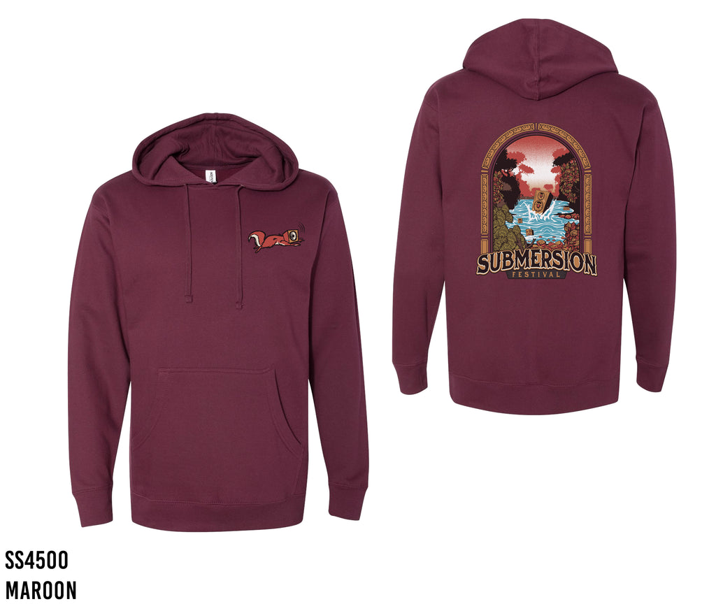 V1 Floating Speaker Pull-Over Hoodie