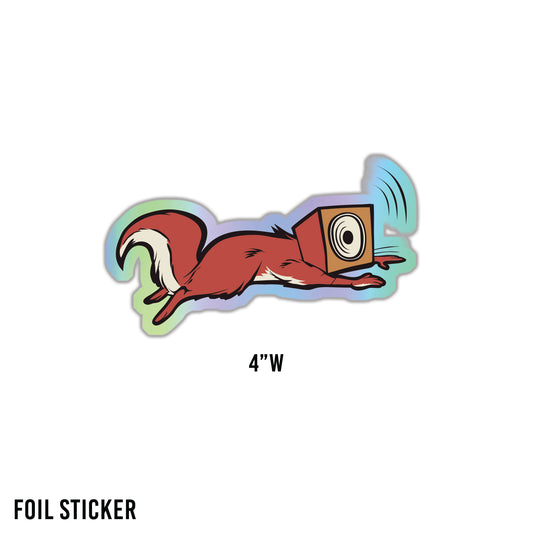 V1 Foil Sticker - Running Critter