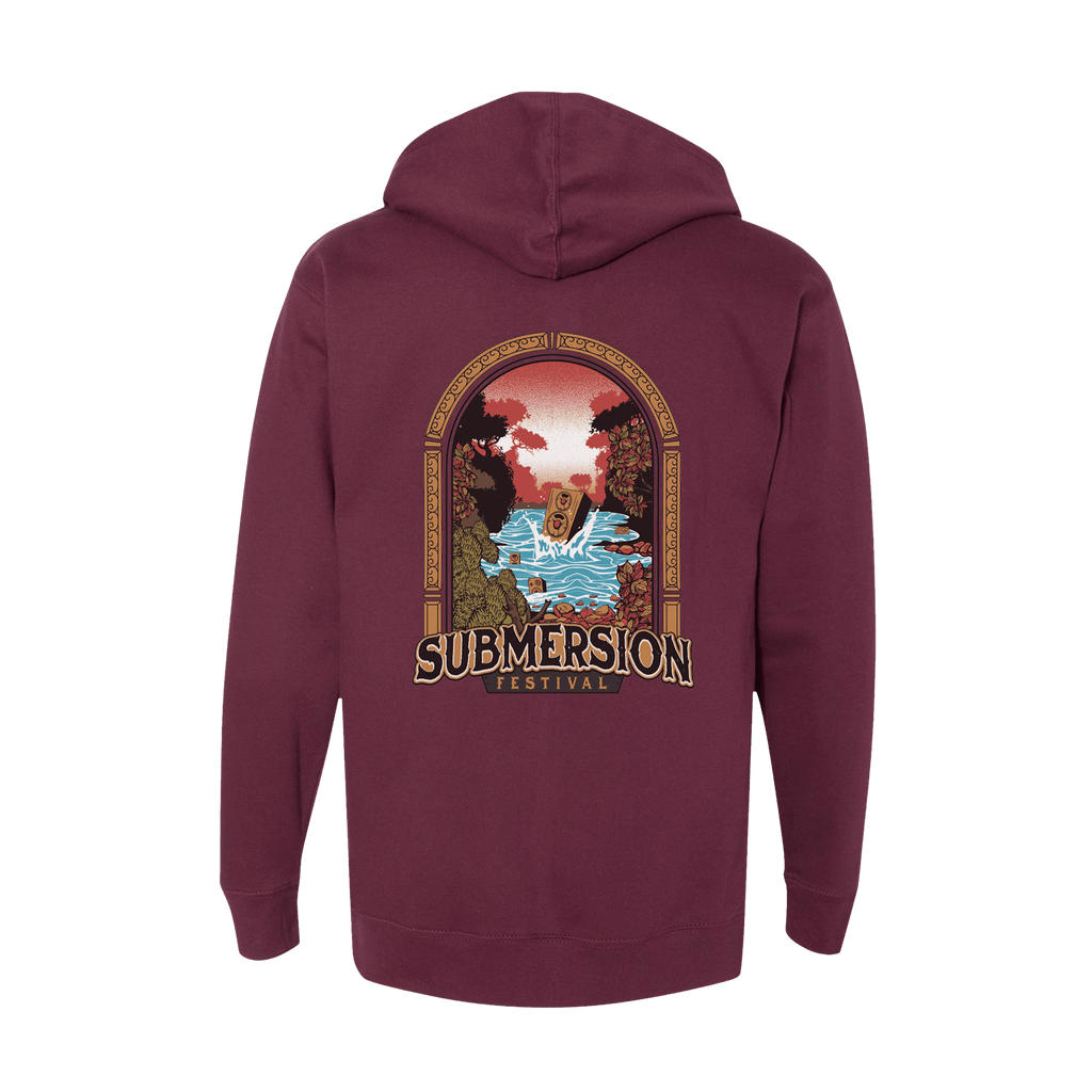 V1 Floating Speaker Pull-Over Hoodie